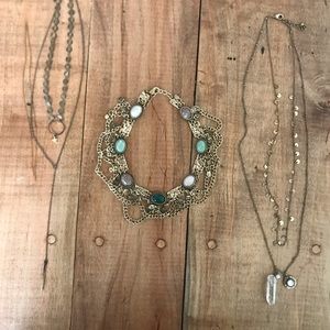 Necklace lot